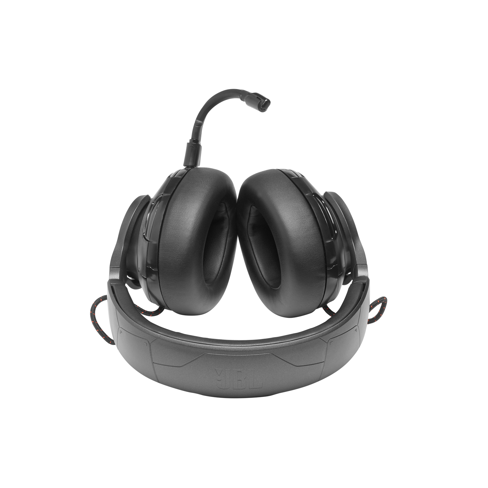 JBL Quantum ONE - Black - USB Wired Over-Ear Professional PC Gaming Headset with Head-Tracking Enhanced QuantumSPHERE 360 - Detailshot 2